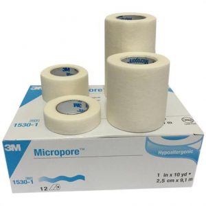 3M Micropore Surgical Paper Tape Health Products