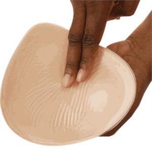 ABC 10250 Flowable Back Classic Asymmetric Breast Form Health Products