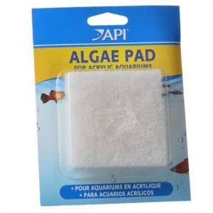 API Doc Wellfishs Hand Held Algae Pad for Acrylic Aquariums Health Products