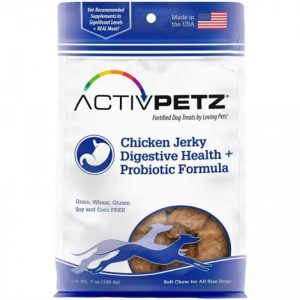 Activz Chicken Jerky Digestive Health Probiotic Formula Health Products