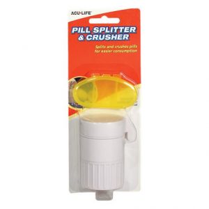 Acu-Life Splitter or Crusher With Pill Box Health Products