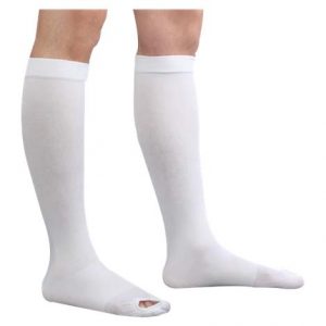 Advanced Orthopaedics Anti-Embolism Knee High Closed Toe 18mmHg Compression Stockings Health Products