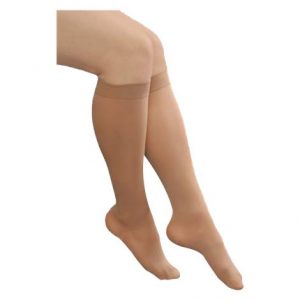 Advanced Orthopaedics Closed Toe Knee High 30-40 mmHg Unisex Compression Stockings Health Products