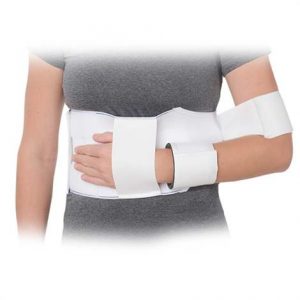 Advanced Orthopaedics Elastic Shoulder Immobilizer Health Products