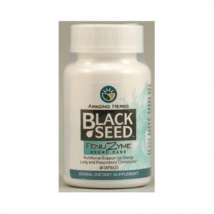 Amazing Herbs Black Seed Fenuzyme Bronc Care Herbal Dietary Health Products