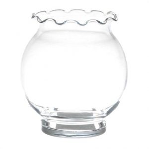 Anchor Hocking Fluted Ivy Fish Bowl Health Products