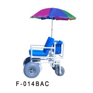 Aqua Creek Beach Access Chair With Rear Articulated Wheels Health Products