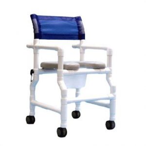 Aqua Creek Lightweight PVC Shower Commode Chair Health Products