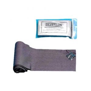 Argentum Silverlon Elastic Burn Wrap Barrier Dressing Health Products