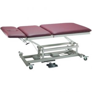 Armedica Hi Lo AM Series Three Section Super Bariatric Treatment Table With Power Elevating Backrest Health Products