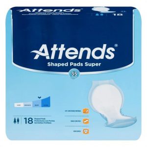 Attends Shaped Pads - Heavy Absorbency Health Products