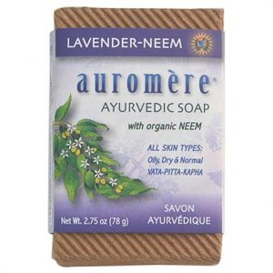 Auromere Ayurvedic Lavender Neem Soap Health Products