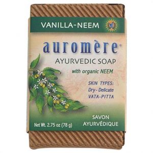 Auromere Ayurvedic Vanilla Neem Soap Health Products