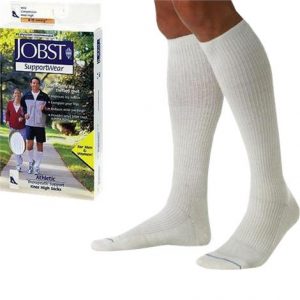 BSN Jobst Athletic Supportwear Closed Toe Knee High 8-15 mmHg Mild Compression Socks Health Products