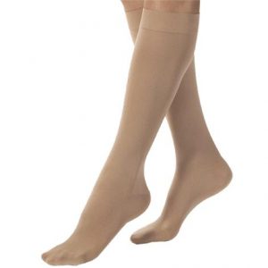 BSN Jobst Large Opaque Closed Toe Knee High 20-30 mmHg Firm Compression Stockings Health Products