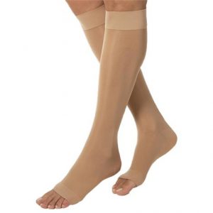 BSN Jobst Large Open Toe Knee High 30-40mmHg Extra Firm Compression Stockings in ite Health Products