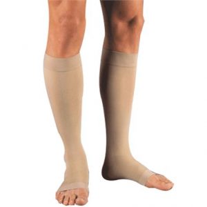 BSN Jobst Relief Large Open Toe Knee-High 20-30 mmHg Firm Compression Stockings Health Products