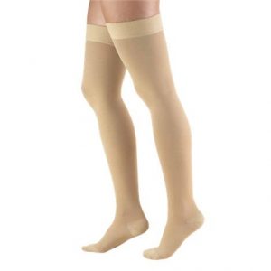 BSN Jobst Relief Thigh High 20-30 mmHg Firm Compression Stockings without Silicone Dot Band Health Products