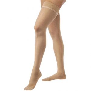 BSN Jobst Ultrasheer Large Closed Toe Thigh-High 30-40mmHg Compression Stockings Health Products