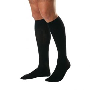 BSN Jobst for Men Closed Toe Knee High 15-20 mmHg Ribbed Compression Socks Health Products