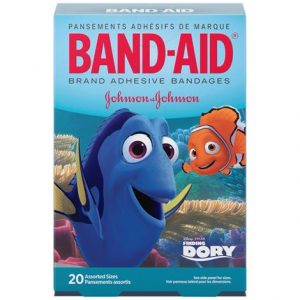 Band-Aid Decorative Finding Dory Assorted Bandages Health Products