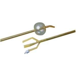 Bard Bardex Lubricath Three-Way Hematuria Foley Catheter With 30cc Balloon Capacity Health Products