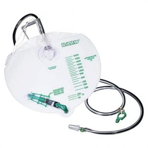 Bard Infection Control Drainage Bag With Safety-Flow Outlet Device Health Products