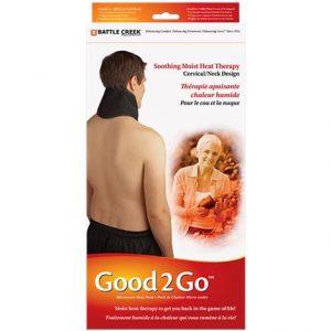 Battle Creek Good2GO Microwave Moist Cervical and Pelvic Heat Therapy Pad Health Products