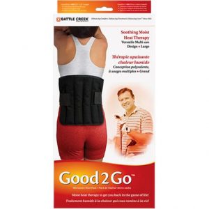 Battle Creek Good2GO Microwave Moist Heat Therapy Pad Health Products