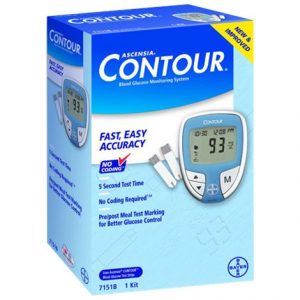 Bayer Ascensia Contour Blood Monitoring System Health Products