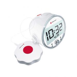 Bellman Pro Vibrating Alarm Clock With LED Flashing Lights Health Products