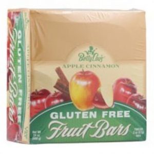 Betty Lous Apple Cinnamon Fruit Bars Health Products