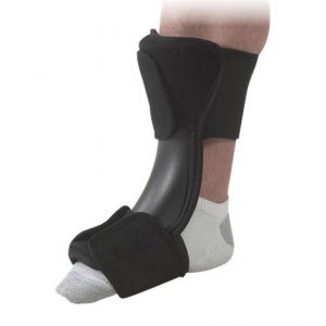 Bilt-Rite Dorsal Black Plantar Fasciitis Night Splint Health Products