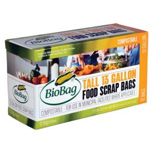 Biobag Tall Food Scrap Bag Health Products