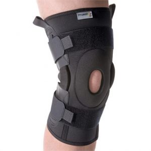 BodySport Compression Airmesh Dual Pivot Popliteal Open Hinged Knee Brace Health Products