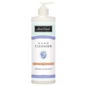 Bon Vital Waterless Hand Cleanser 32oz Bottle With Pump Health Products