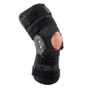 Breg RoadRunner Open Back Wraparound Knee Brace Health Products