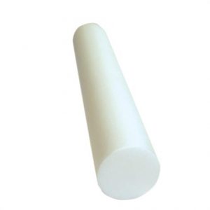 CanDo Foam Roller - White PE Foam Health Products