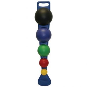 CanDo MVP Balance System Ball Set With Rack Health Products