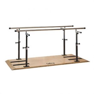 CanDo Platform Mounted Parallel Bars Health Products