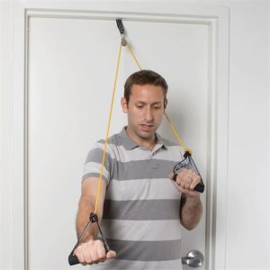 CanDo Shoulder Pulley With Exercise Tubing And Handle Health Products