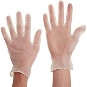 Cardinal Health Esteem Stretchy Synthetic Powder-Free Non-Sterile Vinyl Examination Gloves Health Products