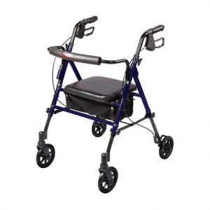 Carex Step N Rest Roller Walker Health Products