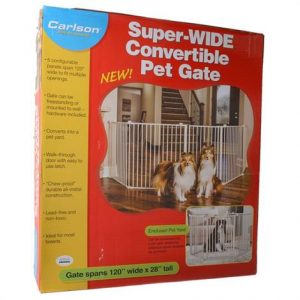 Carlson Super Wide Convertible Gate Health Products