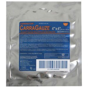 Carrington CarraGauze Hydrogel Impregnated Gauze Pad Health Products