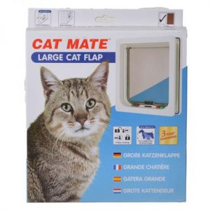 Cat Mate 4-Way Locking Self Lining Door-Large Cat Small Dog Health Products