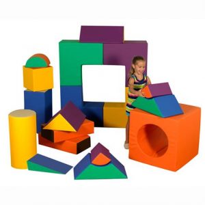 Childrens Factory 18 Piece Jumbo Block Set Health Products