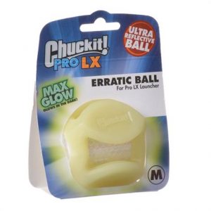 Chuckit Pro LX Max Glow Erratic Ball Health Products