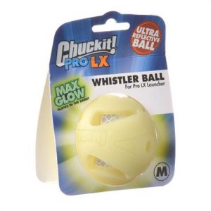 Chuckit Pro LX Max Glow Whistler Ball Health Products