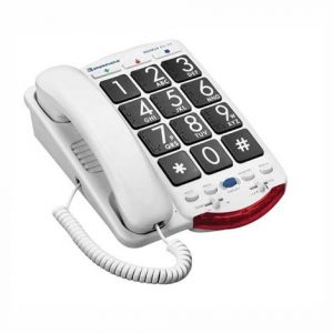 Clarity Ameriphone Amplified Phone with Talk Back Numbers Health Products